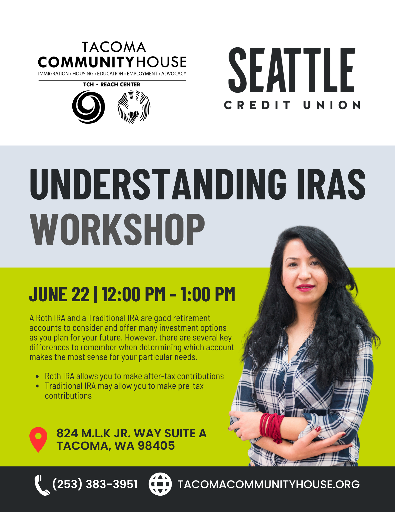 Understanding IRAs | Tacoma Community House